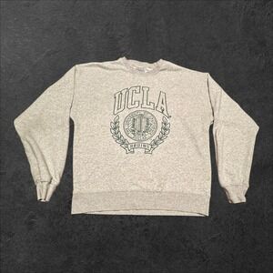 Cotton On UCLA‎ Bruins Crewneck Sweatshirt Heather Gray University Seal Men's L